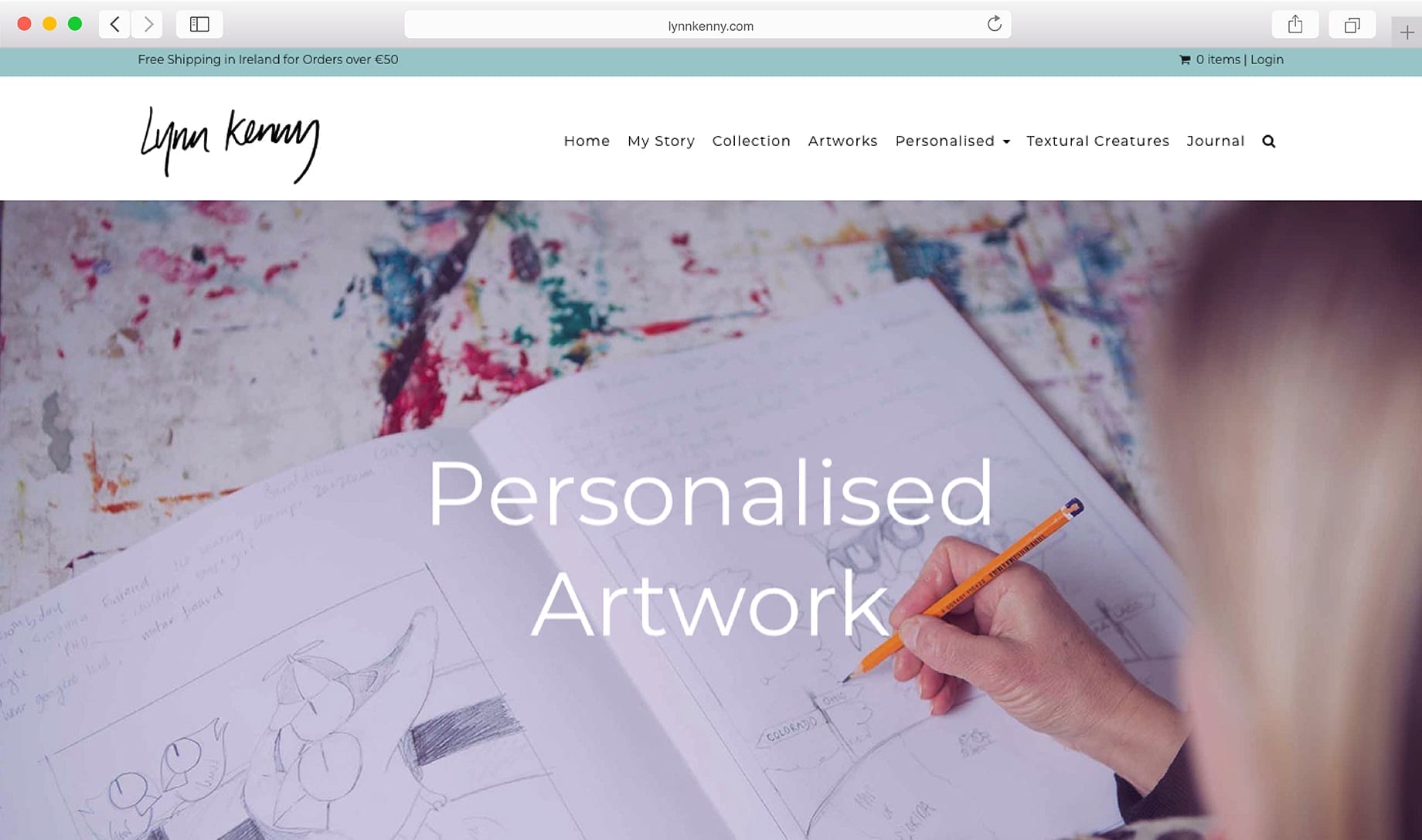 Online Art Catalog